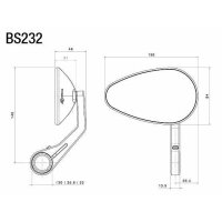 Rizoma Spiegel Reverse Radial